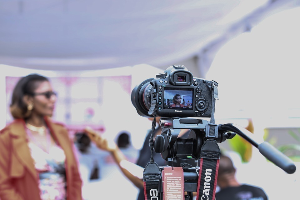 On-camera interview