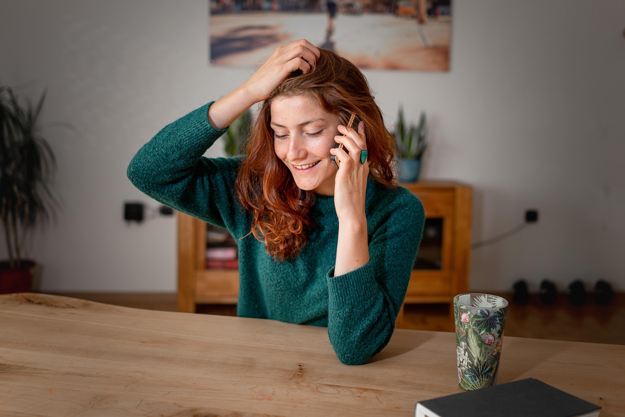 Mentoring conversation on the phone